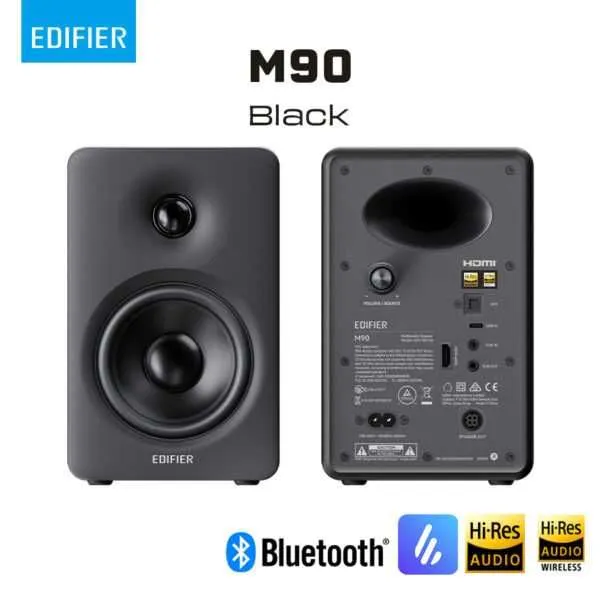 Edifier M90/Bluetooth V6.0, HDMI eARC, оптический вход, USB-C и AUX. — фото 2
