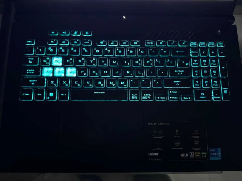 ASUS Gaming TUF F17 Core i7-12700H RAM 16 Gb SSD 1T RTX 3060 6гб 4 ASUS Gaming TUF F17 Core i7-12700H RAM 16 Gb SSD 1T RTX 3060 6гб 4