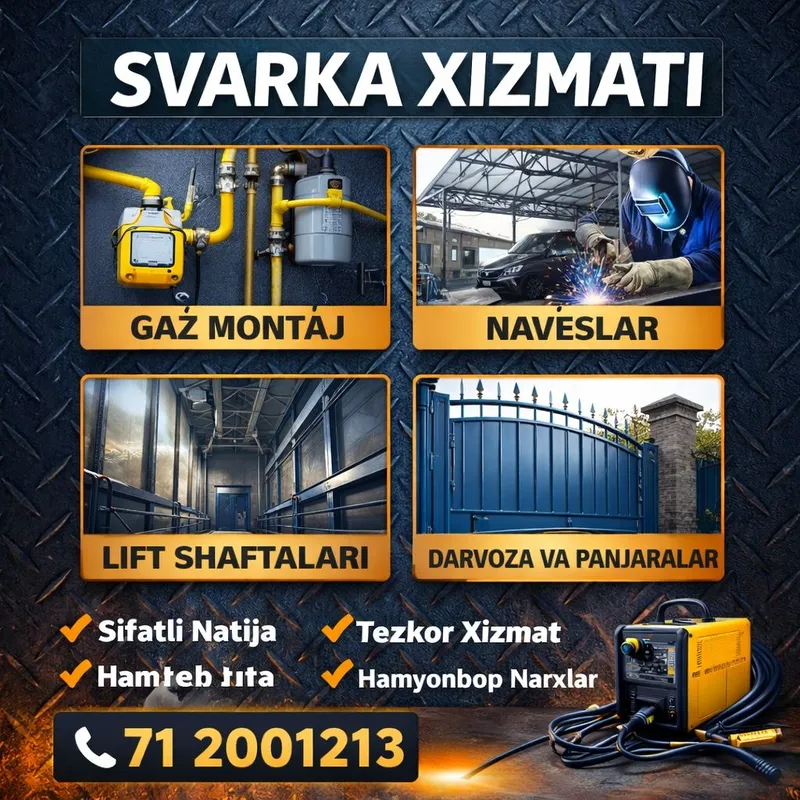 Svarshik. Svarshik Xizmati. Сварщик. Сварщик Хизмати. 1