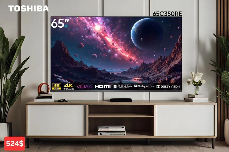 Телевизор Toshiba TV 4K QLED / Televizor / Телевизор 4