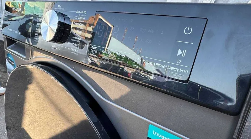 Стиральная машина Hisense 7 кг WF3S7021BTUA Inverter Steam — фото 2