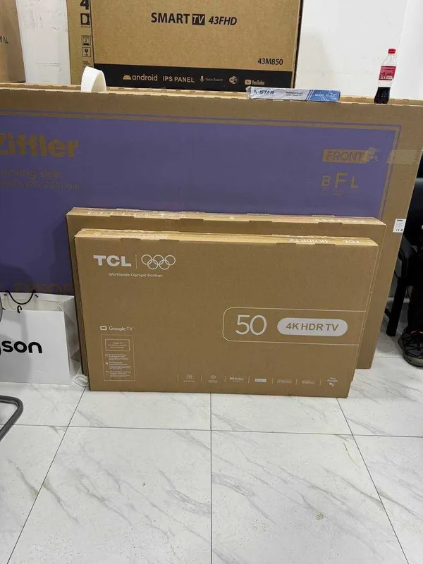 Телевизор TCL 50 V6C 4K LED 60hz Google TV голосовое управление есть