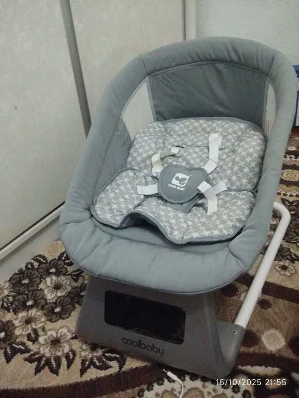 Coolbaby elektron pultli belanchak. 5ta tezlikda — фото 1
