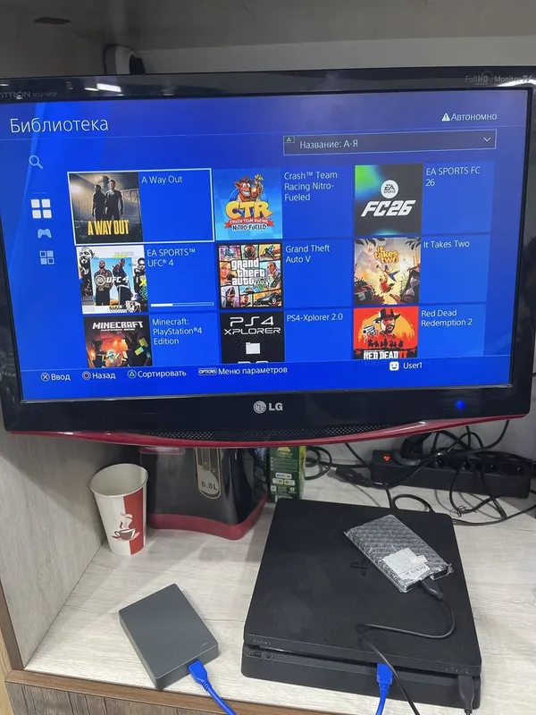 Plesteshin4 slim 500Gb holati ideal
