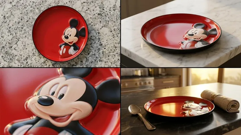 Tarelka disney