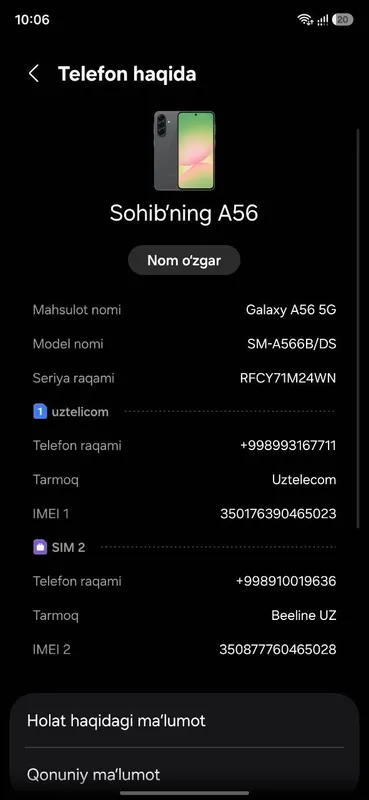 Samsung A56 5G 4 Samsung A56 5G 4