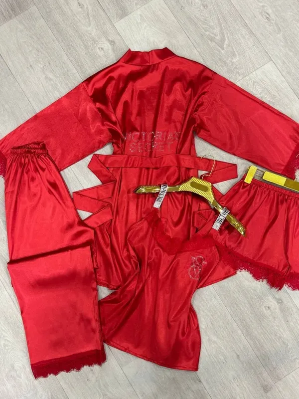 Yangi romantik atlas pijama, (Xitoy)