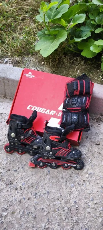 Ролики Cougar в отличном состоянии Ролики Cougar в отличном состоянии