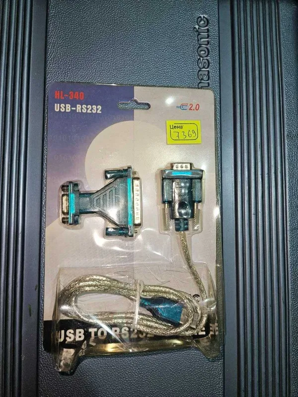 адаптер - преобразователь USB 2.0 в RS232 на базе чипа HL-340 адаптер - преобразователь USB 2.0 в RS232 на базе чипа HL-340
