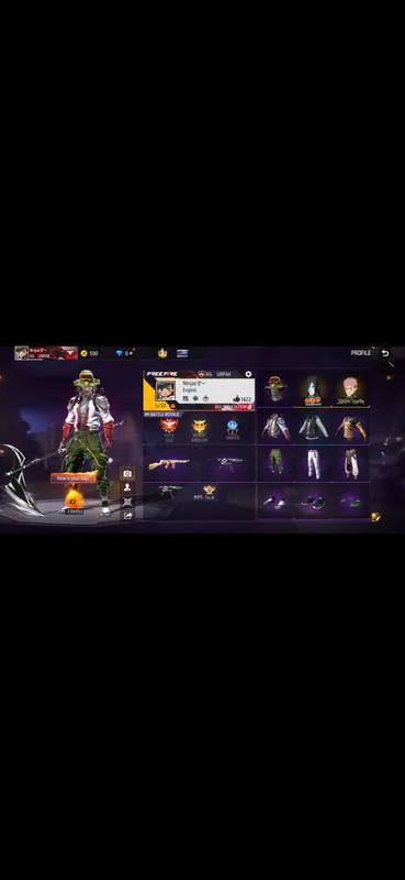 Freefire akkaunt