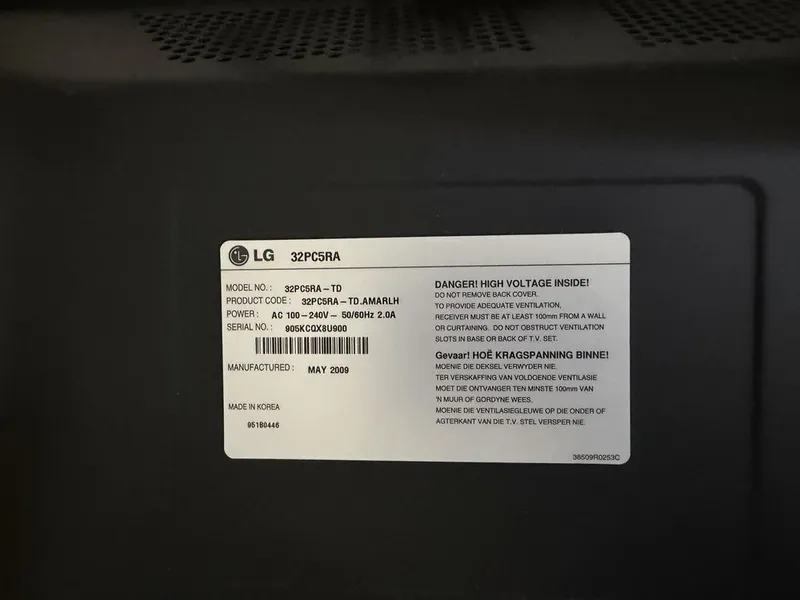 Телевизор LG 32PC5RA не смарт 3 Телевизор LG 32PC5RA не смарт 3