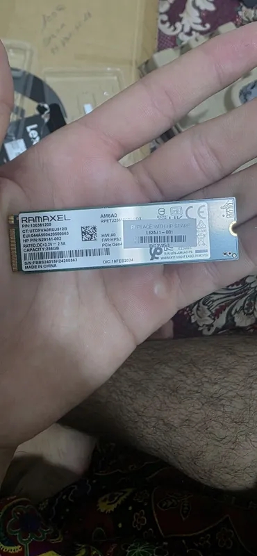 SSD M.2 NVMe 256GB HP original, yangi 2 SSD M.2 NVMe 256GB HP original, yangi 2