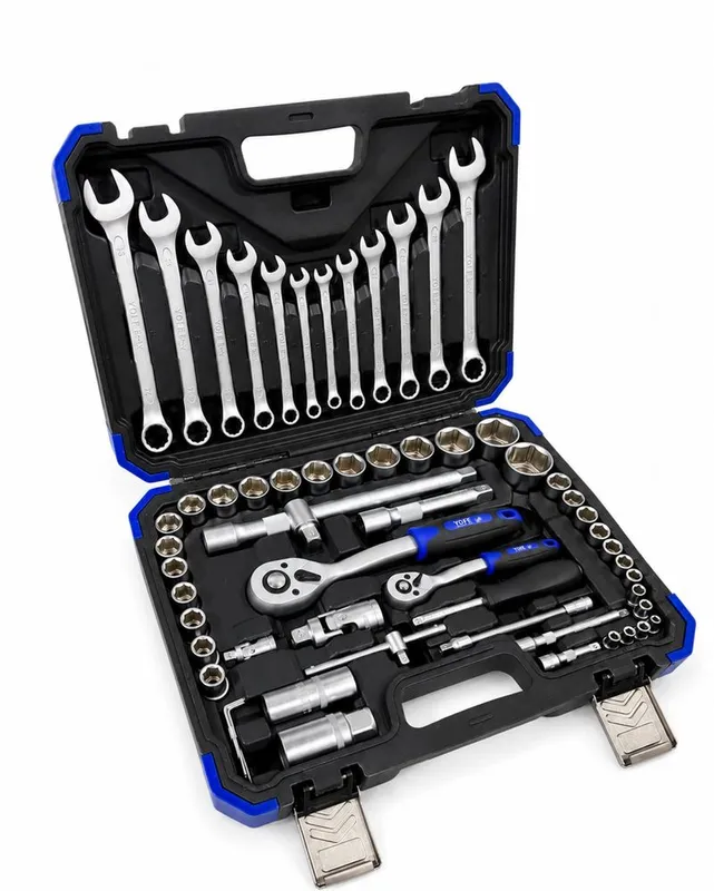 Профессиональный набор ключей и головок YOFE 61PCS Новый 3
