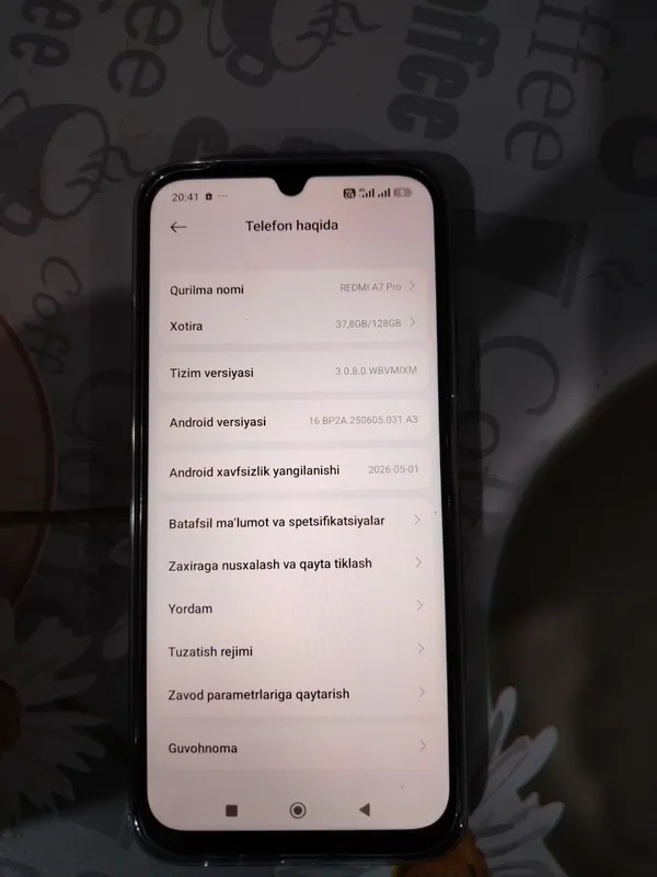 Telefon sotiladi A7 pro yangi telefon — фото 2