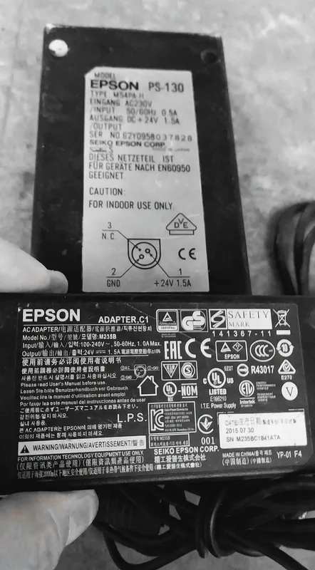 Универсальный Блок питания EPSON 2шт 3 Универсальный Блок питания EPSON 2шт 3