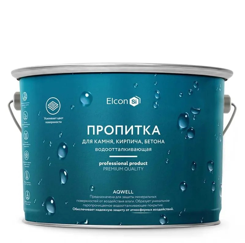 Пропитка с эффектом «мокрого камня» Elcon Aqwell