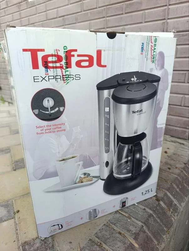 Кофеварка Tefal Express 1.25L | В коробке | Идеально для дома и офиса