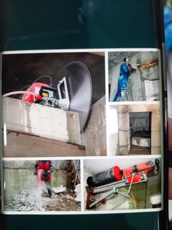Beton kesish buzilishi eshik ochish beton kesish almazni reska