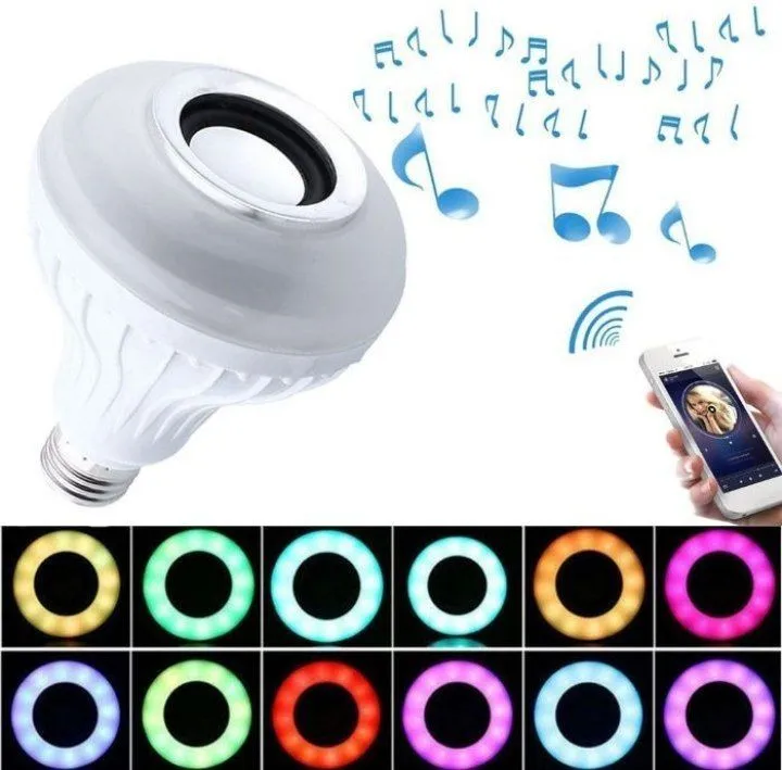 - Сочетает светодиодную подсветку с аудио динамиком Bluetooth, — фото 4