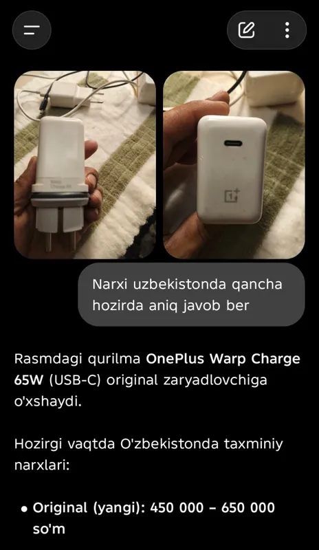 Oneplus ZARYATNIK Original sotiladi 1