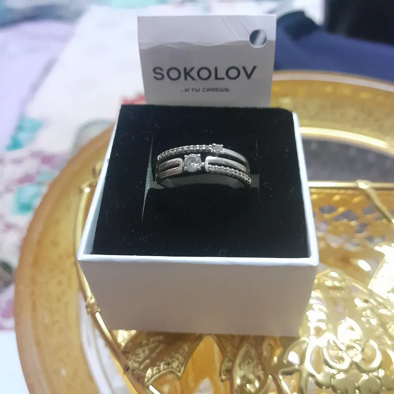 серебряные кольца — фото 1