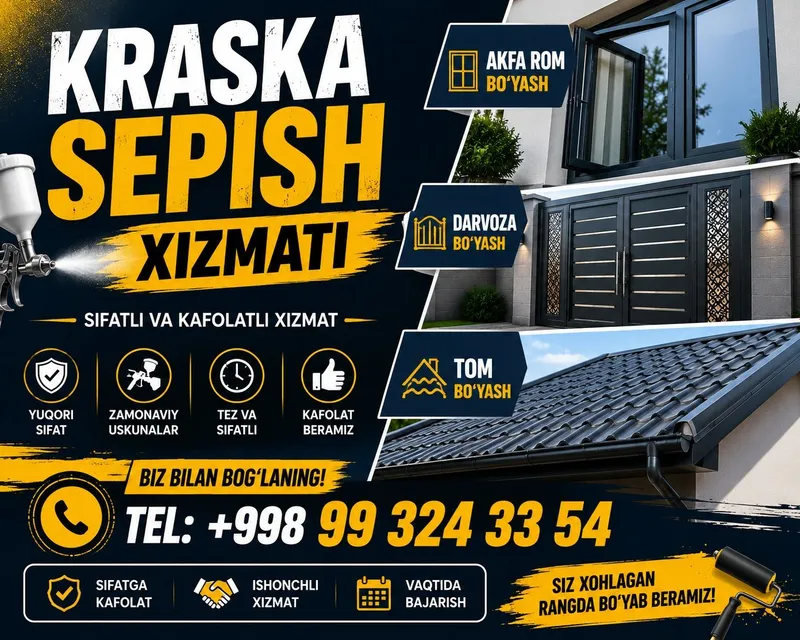 Kraska sepish xizmati Kraska sepish xizmati