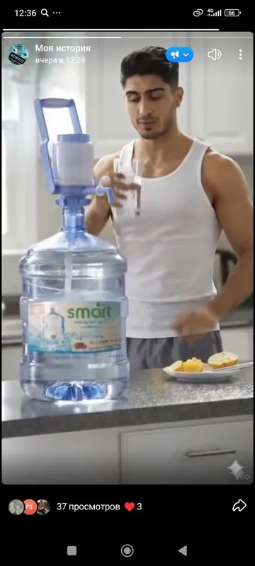 Фильтрованная чистоя вода