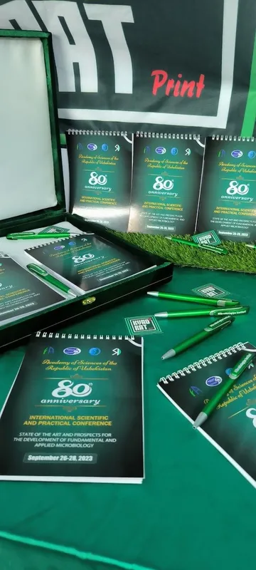Bloknot Korporativ buyurtma – logotip va brend dizayinda Biz siz — фото 1