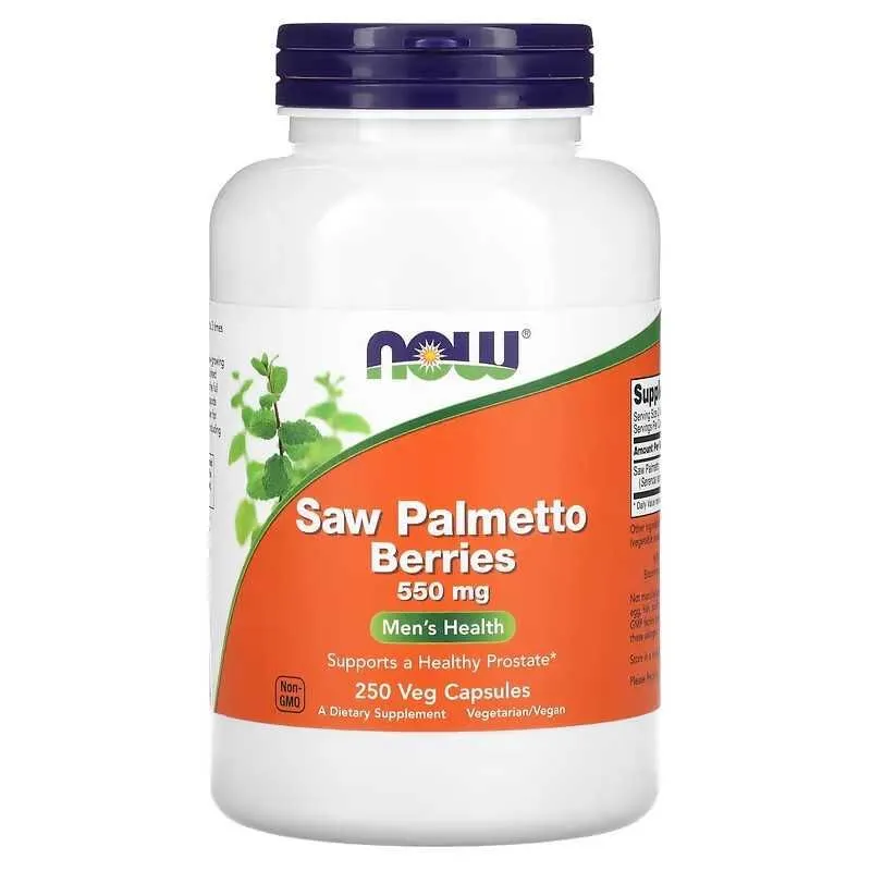 NOW Foods Saw Palmetto Extract Berries ягоды серенои — фото 2