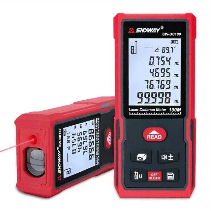 Laser Distance Meter SW‑DS100 — lazerli masofa o‘lchagich 4 Laser Distance Meter SW‑DS100 — lazerli masofa o‘lchagich 4