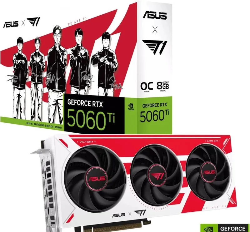 Asus T1 RTX 5060Ti OC Edition Asus T1 RTX 5060Ti OC Edition