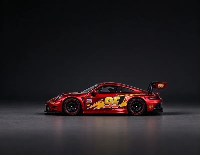 1:64 Porsche 911 GT3 R Makvin kolleksion mashinachasi 4 1:64 Porsche 911 GT3 R Makvin kolleksion mashinachasi 4