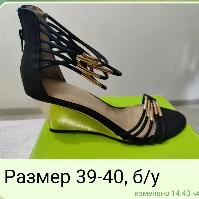 Летняя обувьразмеры 40-37 1