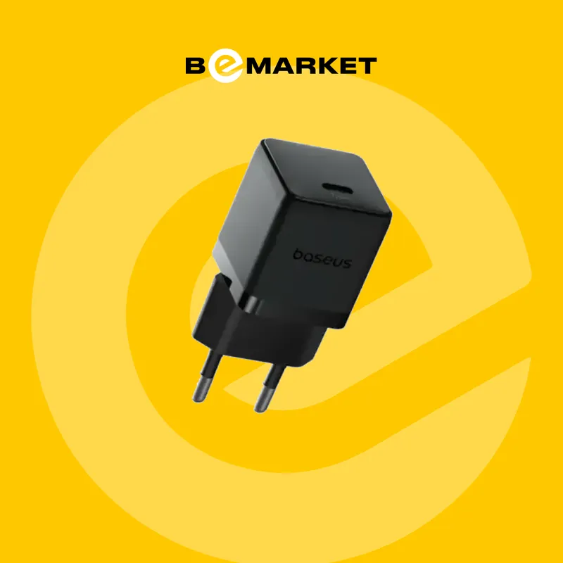 Зарядка Baseus Palm Fast Charger USB-C 20W Black — фото 1