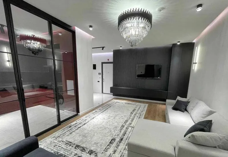 Аккурган • 4 комнаты • 105 м² • 5/12 этаж 1 Аккурган • 4 комнаты • 105 м² • 5/12 этаж 1