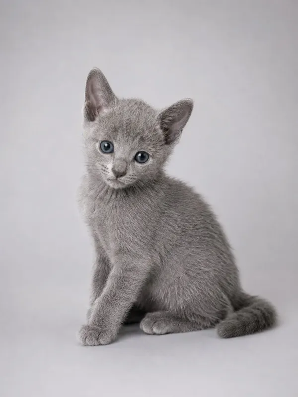 Элитные котята русской голубой 2 Элитные котята русской голубой 2