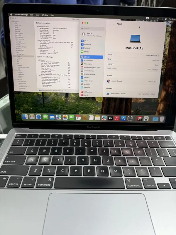 Macbook Air M1 chip 8/256 1 Macbook Air M1 chip 8/256 1