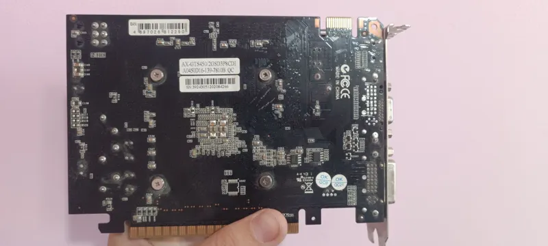 Видеокарта Gts 450 2 gb — фото 1