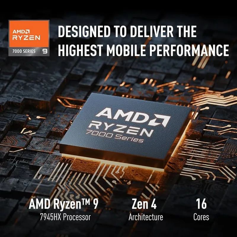 MSI ALPHA 17 AMD R9-7945HX RTX 4070 8G — фото 3