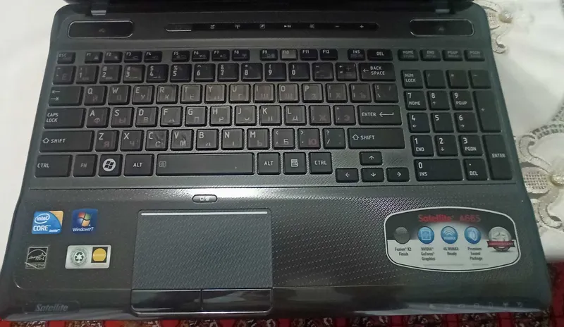 Ноутбук Toshiba Satellite A665 (Б/У) — фото 1