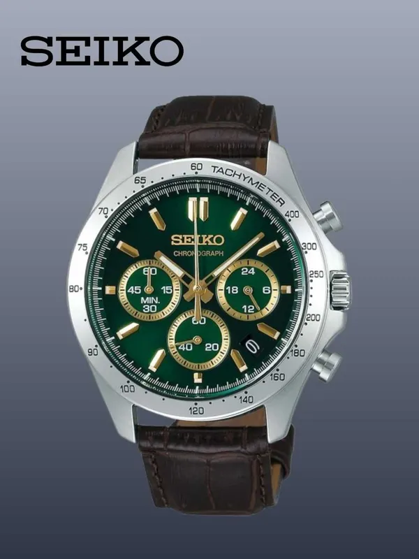 Seiko Selection Spirit SBTR017 — мужские аналоговые часы с хронографом 1 Seiko Selection Spirit SBTR017 — мужские аналоговые часы с хронографом 1