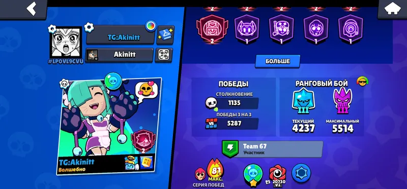 Brawl Stars akkaunti 3