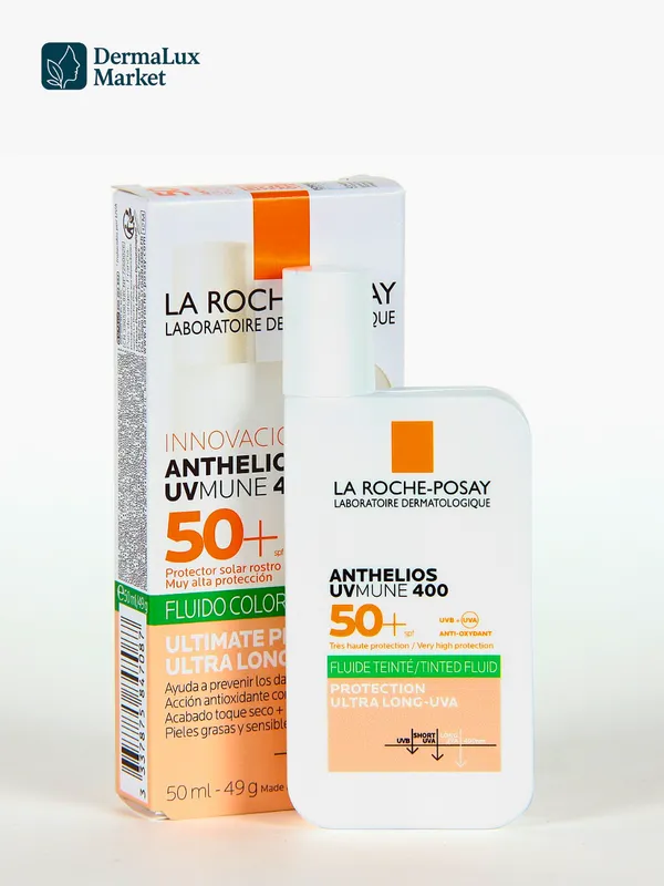 Флюид с тоном La Roche-Posay Anthelios SPF50+ — фото 1