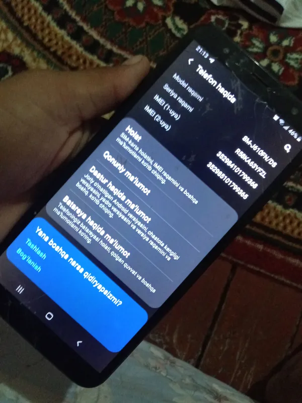 samsung j6+ 32 Gb hamma joyi zo'r ekran singan — фото 2