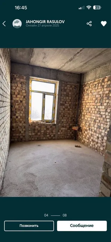 без маклер 55.6 кв м 2 комнат 2/8/9 чирчик 10 микрорайон келишамиз — фото 4