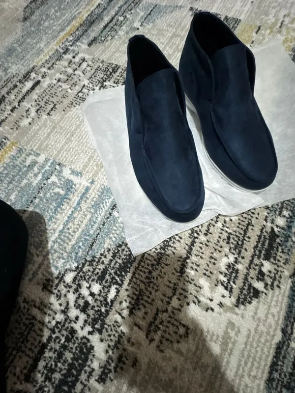 Лофферы замшевые Loro Piana