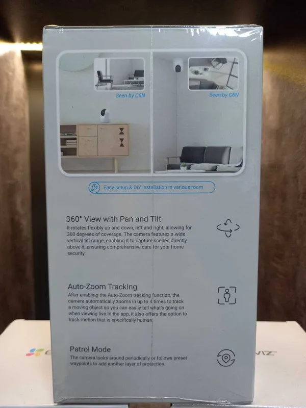 EZVIZ C6N 5MP Wi-Fi kamera 360° Uy Xavfsizligi uchun eng yaxshi yechim 3