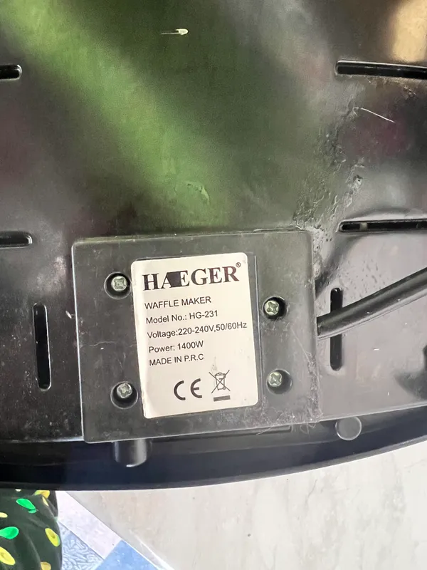 сэндвичница/вафельница Haeger — фото 2 сэндвичница/вафельница Haeger — фото 2