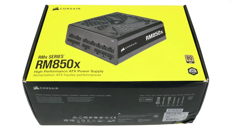Блок питания Corsair rm850x