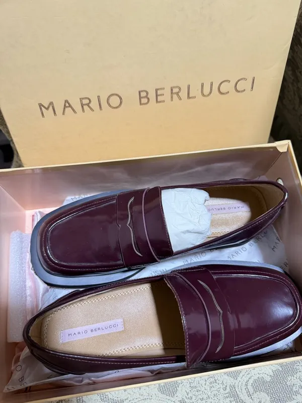 Лоферы новые оригинал Mario Berlucci 2